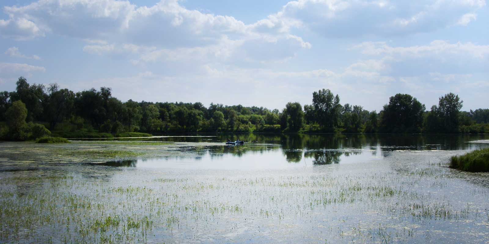Озеро на острове Кировский